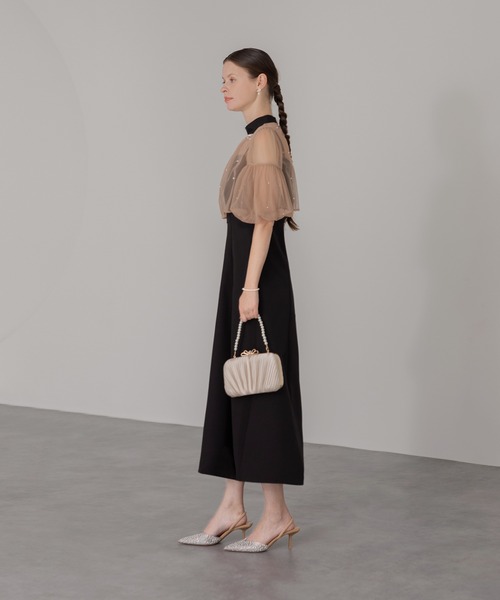 「Leja」 コンビワンピース SMALL ブラック レディース_画像3