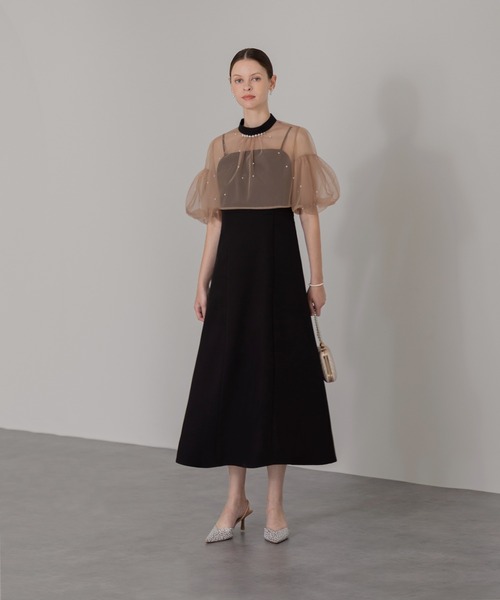 「Leja」 コンビワンピース SMALL ブラック レディース_画像5