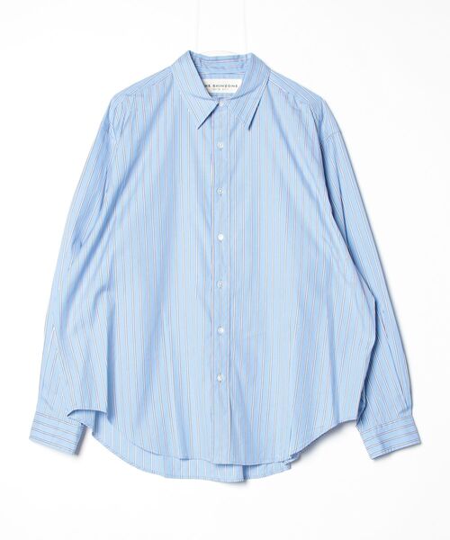 THE SHINZONE（ザ シンゾーン） ブラウス シャツ STRIPED UNCLE SHIRT 