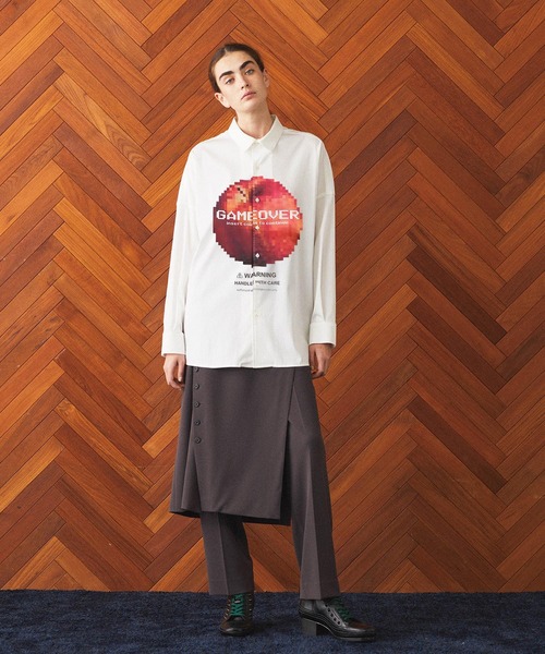 SHAREEF(シャリーフ) シャツ DOT APPLE” BIG SHIRTS メンズ SHAREEF(シャリーフ) シャツ DOT APPLE” BIG SHIRTS メンズ