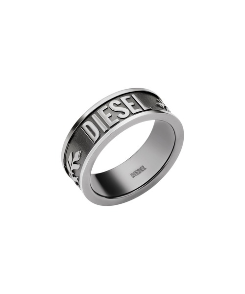 USED》》DIESEL ディーゼル イタリア製 大型ロゴ ピン打 本革 メタル USED》》DIESEL ディーゼル イタリア製 大型ロゴ ピン打 本革 メタル