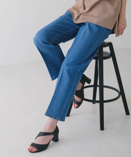 パンツ デニム ジーンズ オールストレッチセンタープレスデニムパンツ Zozotown Paypayモール店 通販 Paypayモール