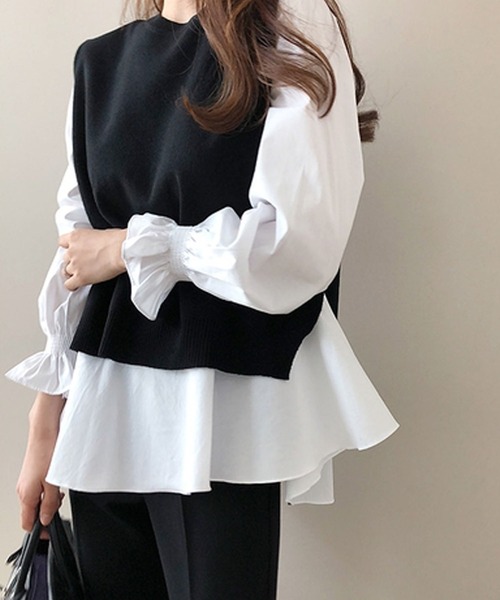 Girly Doll（ガーリードール） ブラウス シャツ レイヤードが楽しめる