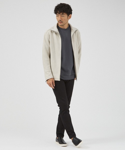 綺麗andperse ホワイト スリムフィット ストレッチパンツ 一部店舗＋WEB限定】定番 ツイル ストレッチ スリムフィット