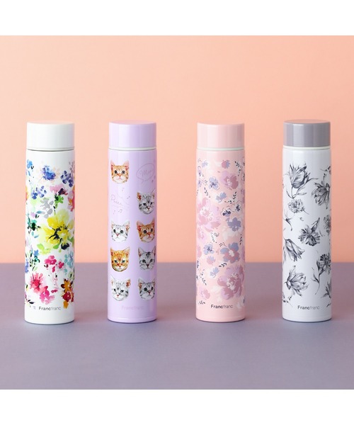 Francfranc（フランフラン） 水筒 シュシュ ボトル 180ml リリア