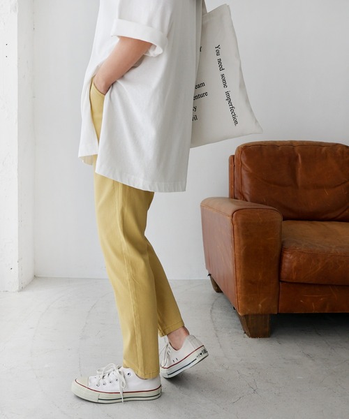 【BY MALENE BIRGER】ストレッチ ツイル テーパード パンツ BY MALENE BIRGER】ストレッチ ツイル テーパード パンツ (By