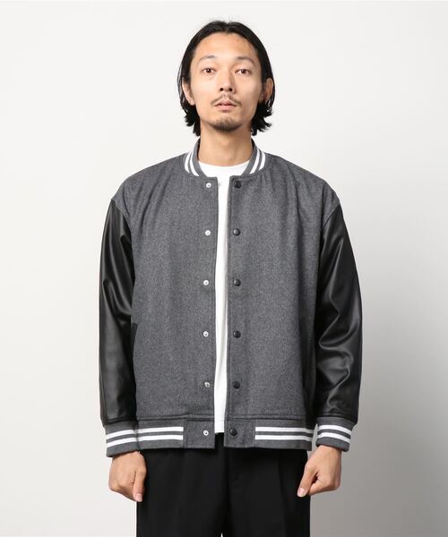 WESTSEA（ウエストシー） スタジャン メルトン ルーズサイズ アメカジ