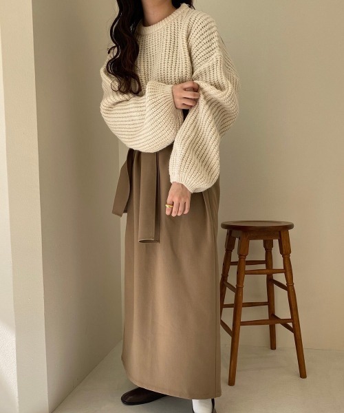 lawgy ニット round neck knit レディース : ZOZOTOWN Yahoo!店