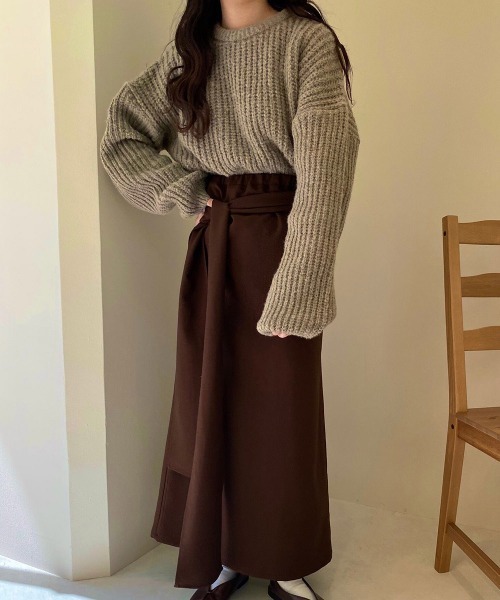 lawgy ニット　トップス lawgy ニット round neck knit レディース : ZOZOTOWN Yahoo!店