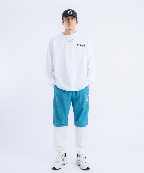 最終値下げ！　BAD BOY×サウナボーイセットアップ 上下セット ライトブルー 東海オンエア×サウナボーイ】セットアップ – 東海オンエア