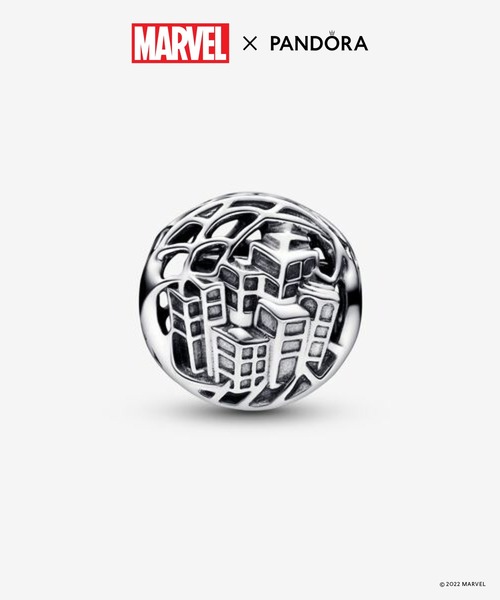 PANDORA チャーム マーベル スパイダーマン ソアリング シティ