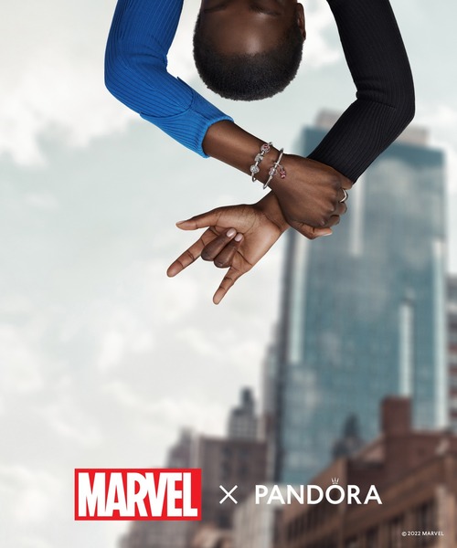PANDORA チャーム マーベル スパイダーマン ソアリング シティ