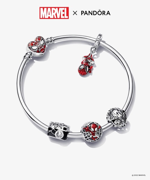 よしださま専用Pandora Marvel スパイダーマン 925チャーム よしださま専用Pandora Marvel スパイダーマン 925チャーム
