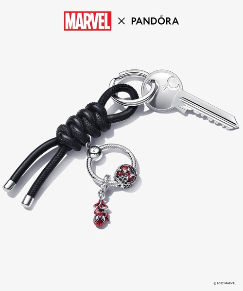 PANDORA チャーム マーベル スパイダーマン ソアリング シティ