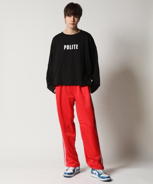 ARCADE（アーケード） メンズ 2本ライン カラー ジャージパンツ