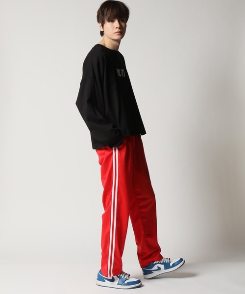 ARCADE（アーケード） メンズ 2本ライン カラー ジャージパンツ