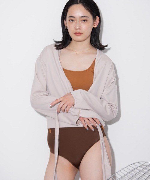 SENSE OF PLACE by URBAN RESEARCH 水着 ショートガウンラッシュガード