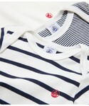 ベビー服 ロンパース 半袖ボディ3枚組の詳細画像2
