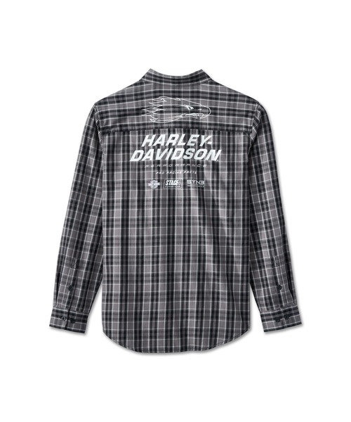 ブラウス シャツ Screamin' Eagle(R)プレイドシャツ レディース Harley Davidson ブラウス シャツ Screamin' Eagle(R)プレイド