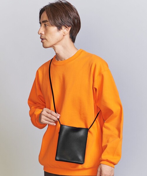BEAUTY&YOUTH UNITED ARROWS - 仙禽 × UNITED ARROWS  UAオニヤンマ BEAUTY＆YOUTH UNITED ARROWS ショルダーバッグ スクエア ポーチ