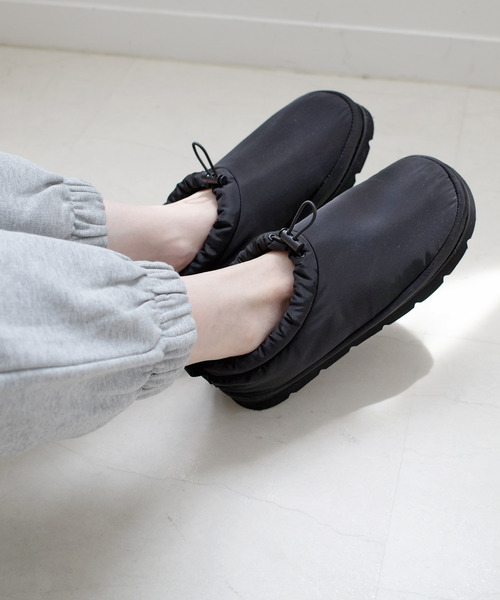 AmiAmi（アミアミ） スリッポン ボアモックシューズスリッポン /防寒