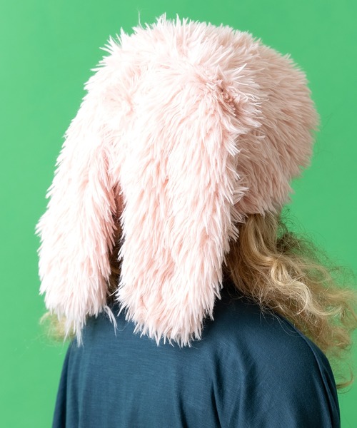 ニット帽 ニットキャップ an meets zakka ファーうさ耳ロシアンハット
