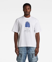 G-STAR RAW tシャツ ARCHIVE PRINT BOXY T-SHIRT/オーバーサイズ