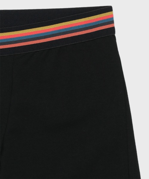 Paul Smith ストライプパンツ XL ウィメンズ シルク シグネチャーストライプ ワイドパンツ