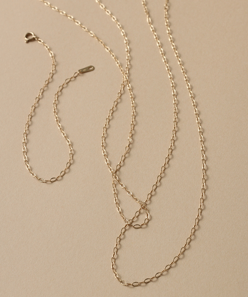 Lilas ネックレス ルナチェーン38cmネックレス K10 レディース 