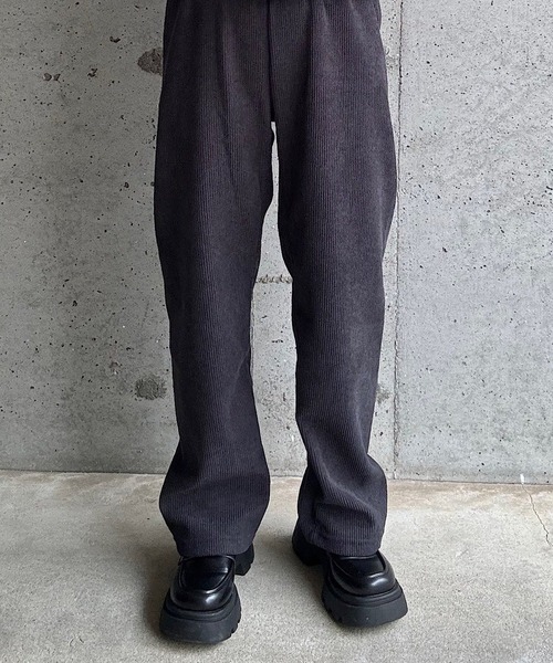パンツ 裏起毛あったかコーデュロイパンツ レディース | ブランド登録なし | 02