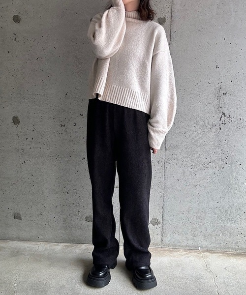 パンツ 裏起毛あったかコーデュロイパンツ レディース | ブランド登録なし | 08