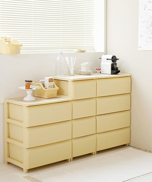 家具 Roomnhome　デイリー組立式引き出し「M4段」_6
