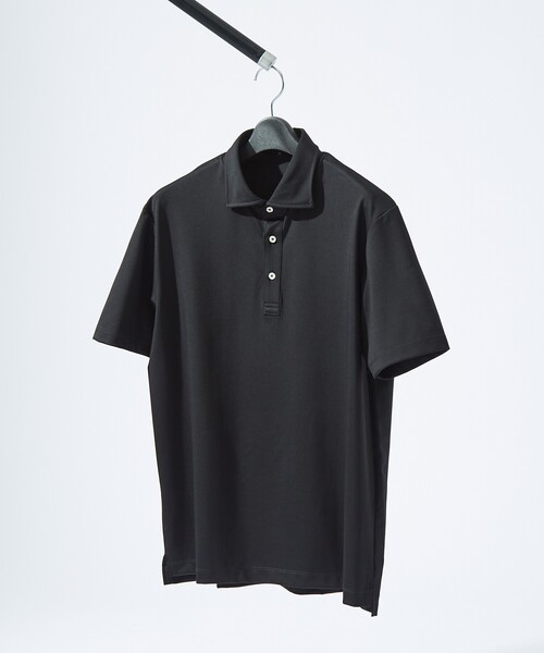 ABAHOUSE（アバハウス） ポロシャツ 「接触冷感」アイスピケ