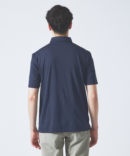 ABAHOUSE（アバハウス） ポロシャツ 「接触冷感」アイスピケ