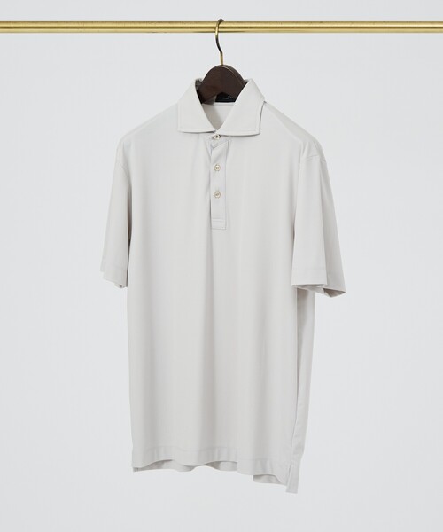 ABAHOUSE（アバハウス） ポロシャツ 「接触冷感」アイスピケ