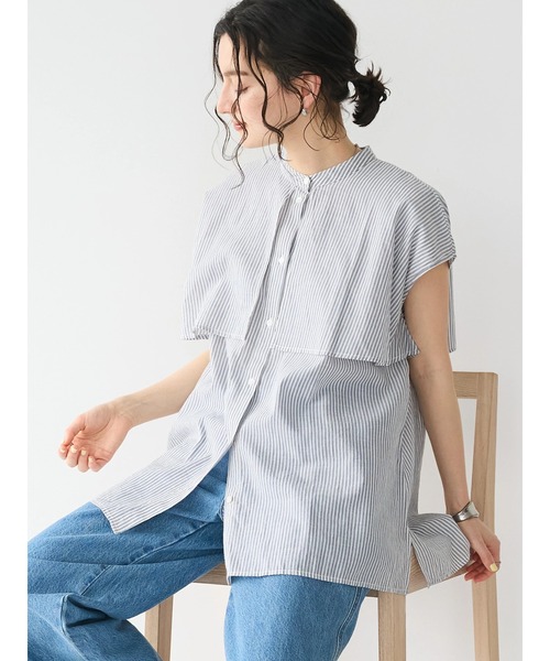 ブラウス シャツ アソートフリルブラウス　588346 レディース 楽天市場】【SALE／30%OFF】アソートフリルブラウス Heather