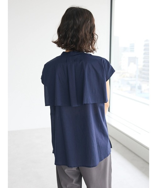 ブラウス シャツ アソートフリルブラウス　588346 レディース CRAFT STANDARD BOUTIQUE ブラウス シャツ インド綿フリル