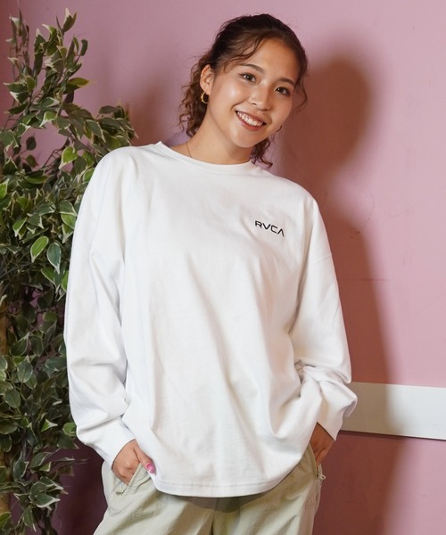 tシャツ 「ムラサキスポーツ限定」RVCA/ルーカ VA バックプリント ロンT BE044-P52 レディース 楽天市場】RVCA ルーカ 長袖 Tシャツ レディース VA バック