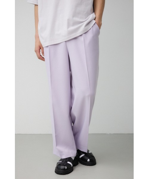 wewill ツータック スラックスパンツ wewill ツータック スラックスパンツ