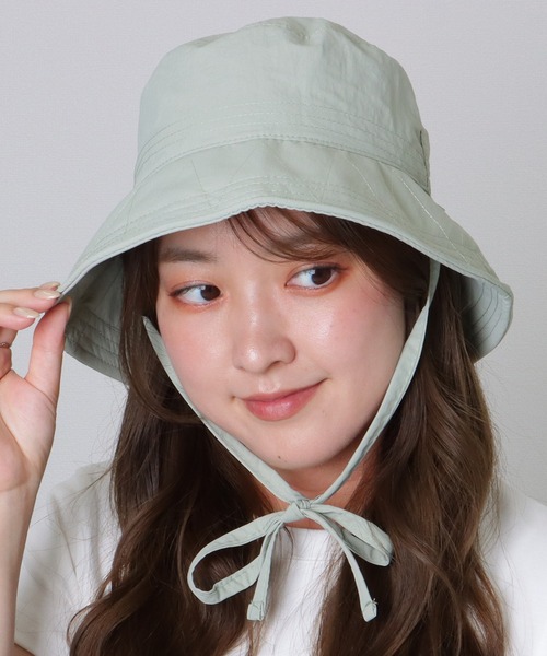 Lace Ladies（レースレディース） 帽子 ハット 3WAY ソリッドカラー