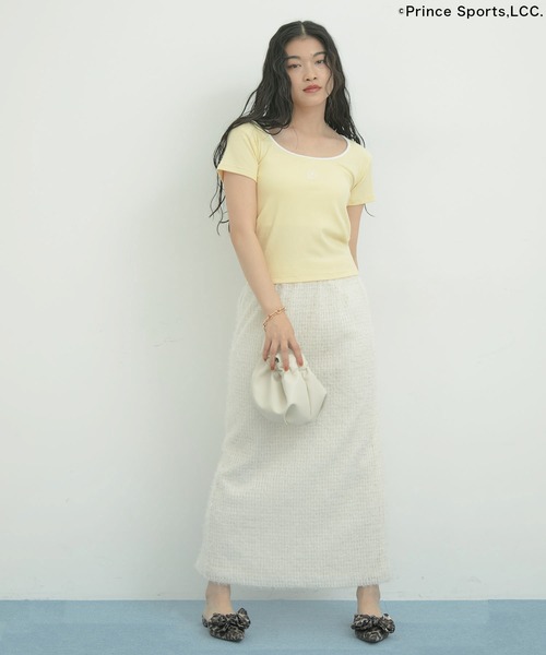 GALLE Paris 売れ筋商品|||ガレパリ Tシャツ トップス レディース Tops Green SLY tシャツ GRAPHICAL SHEER TOPS グラフィカル シアー
