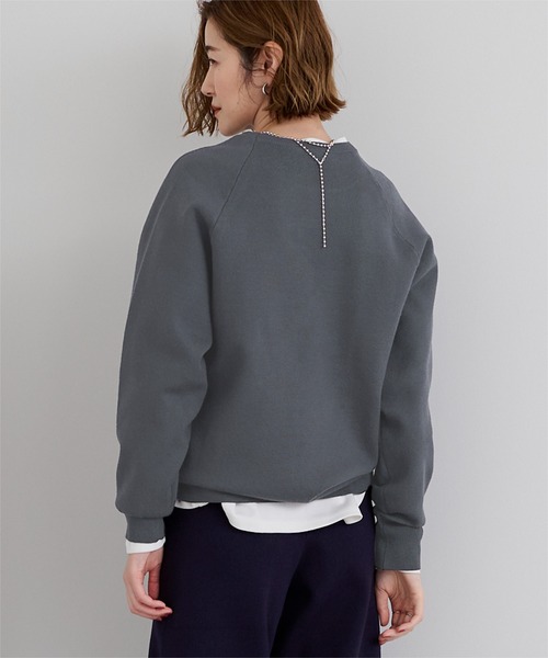 ur's（ユアーズ） ニット セーター スウェットライクロゴニット