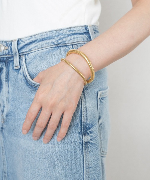 SENTI（センティ） アレルギー対応 バングル MESH BANGLE WD シルバー 