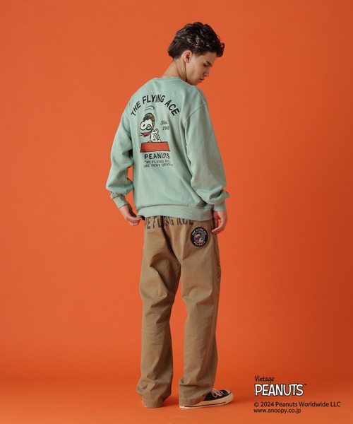 AVIREXx PEANUTS☆CREWNECK SWEAT \"FLYING ACE\" 要在庫確認 Amazon.co.jp: [アヴィレックス] PEANUTS CREWNECK SWEAT FLYING
