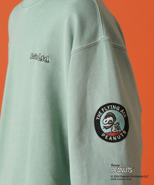 PEANUTS トレーナー スウェット 「AVIREX × PEANUTS」CREWNECK
