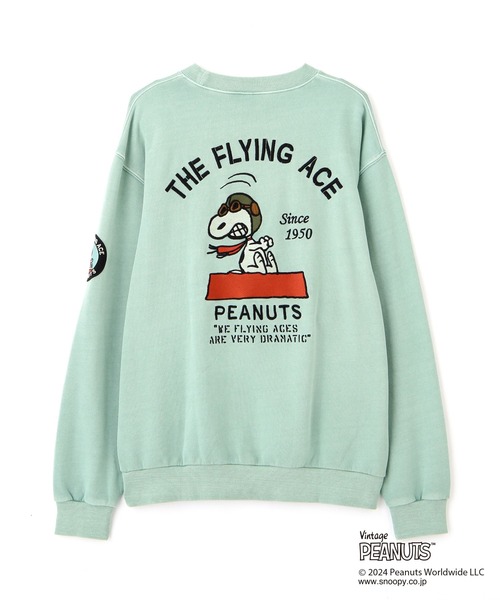 PEANUTS トレーナー スウェット 「AVIREX × PEANUTS」CREWNECK
