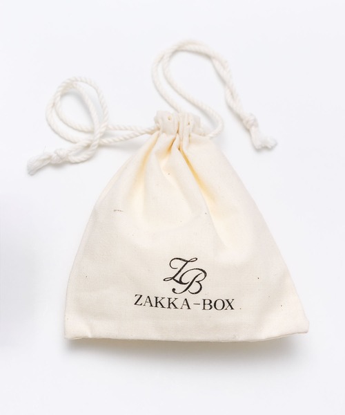 ZAKKA-BOX ポーチ 「ZAKKA-BOXロゴ入り」アクセサリーポーチ