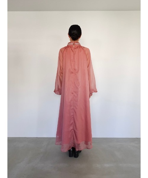 sahara（サハラ） ワンピース Cord Embroidery Long Dress : ZOZOTOWN