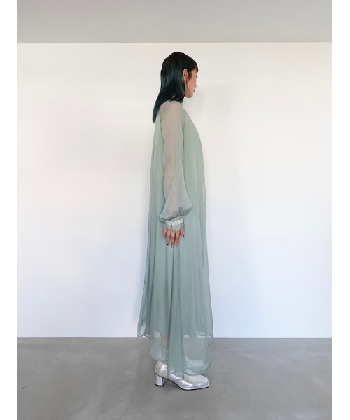 ☆国内発送☆SEEA リド ワンピース - カリプソ sahara ワンピース Cord Embroidery Long Dress : ZOZOTOWN