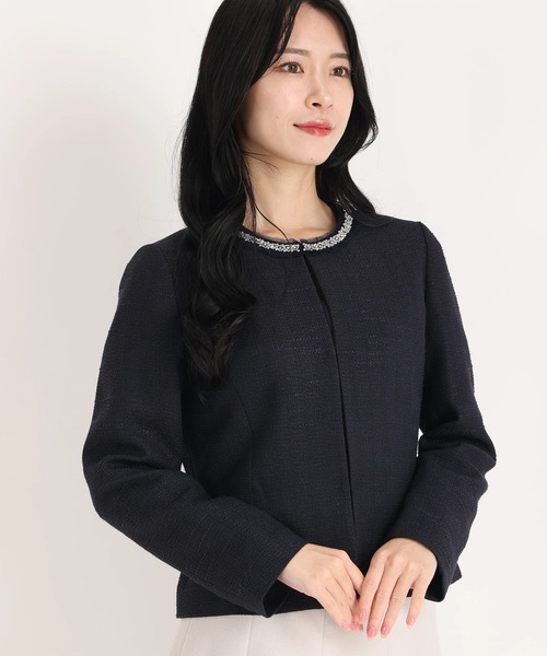 STRAWBERRY-FIELDS（ストロベリーフィールズ） ジャケット ノーカラー